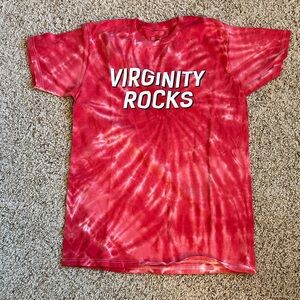 Danny Duncan Red Tie-Dye Shirt - Medium